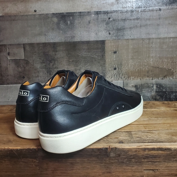 New Polo Ralph Lauren Court 100 Luxe Sneaker - Picture 4 of 11